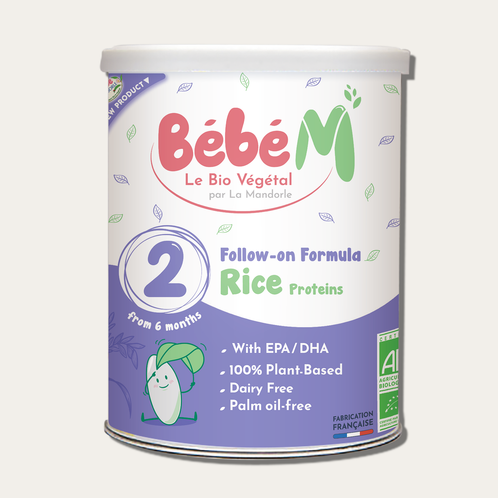 Bebe-M vegan baby follow-on formula jadon cmpa allergy milk dairy-free uk