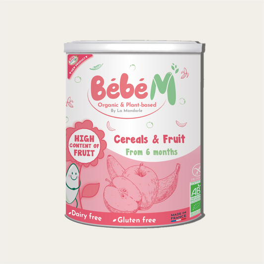 bebe m cereals and fruit baby cereal from 6 months