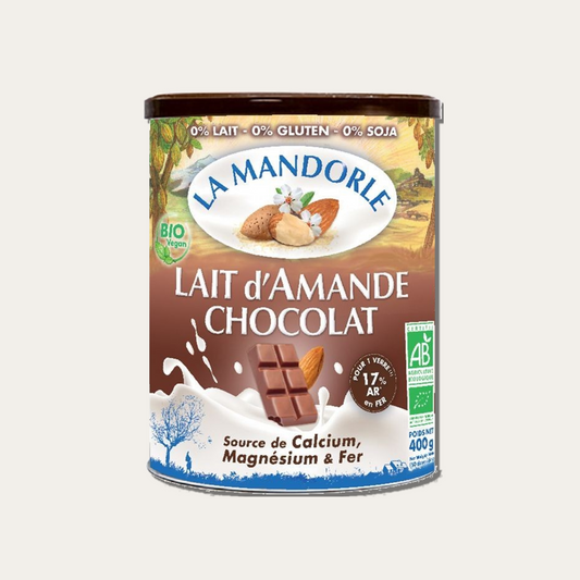 lait d'amande au chocolate. instant chocolate almond powder jadons uk la mandorle