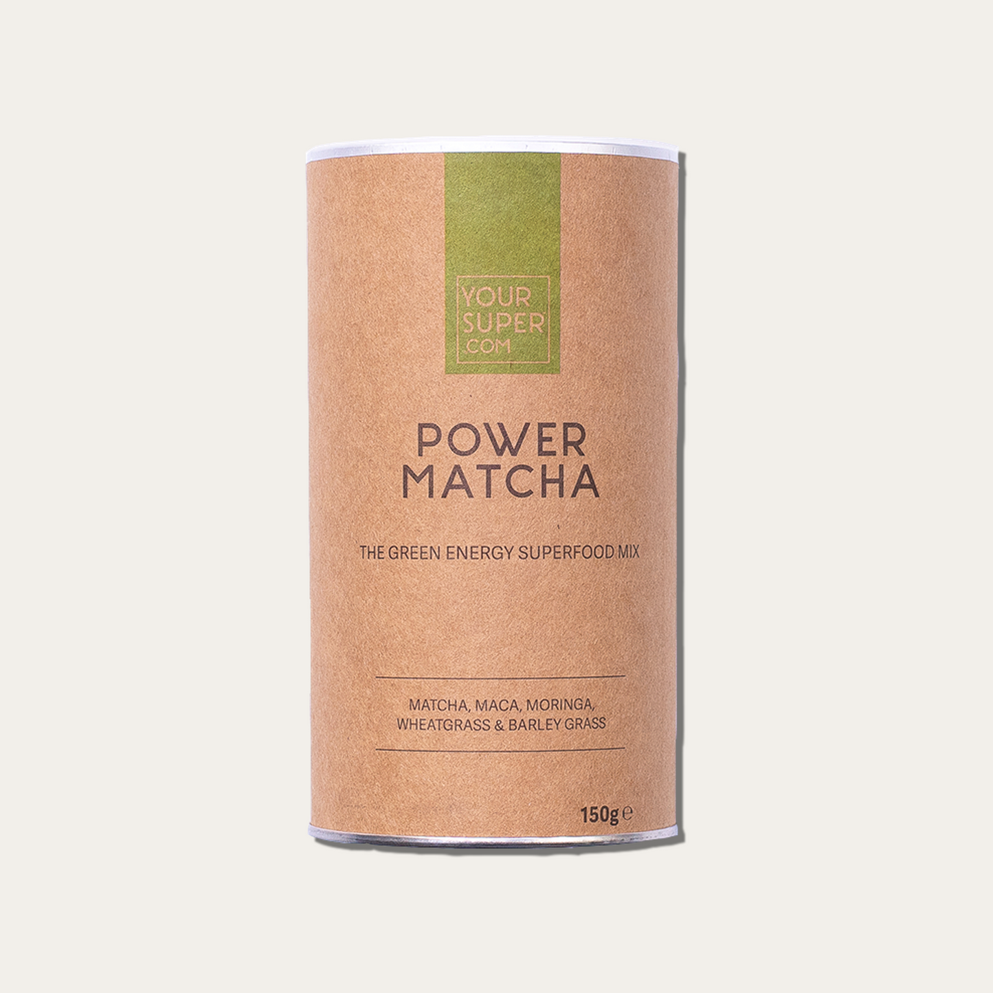 can of your superfoods power matcha 150g jadons uk